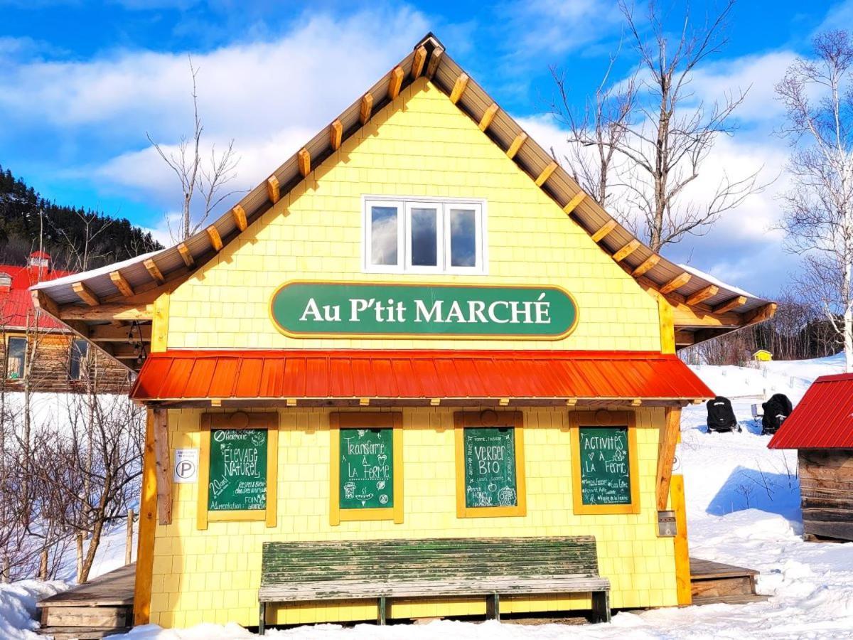 La Vieille Ferme, Ecogite Saint-Fulgence Exterior foto